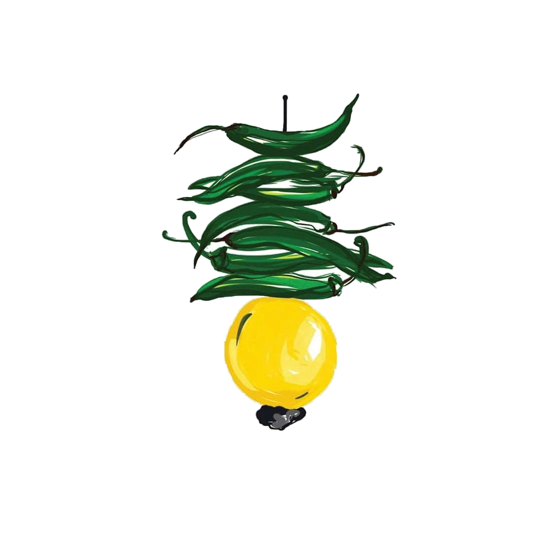 Nimbu Mirchi Sticker